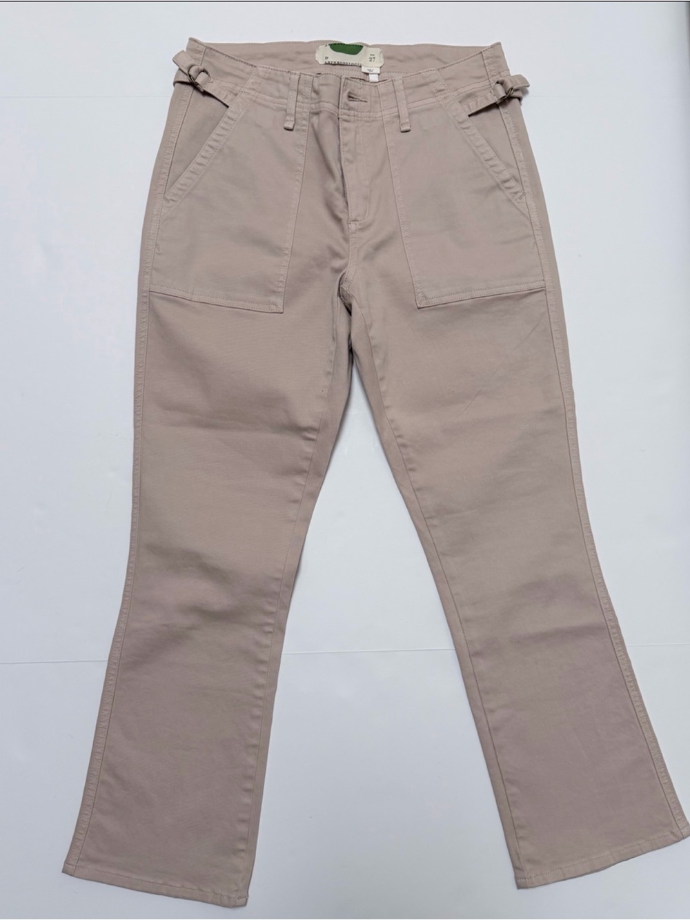 Anthropologie Khaki Pants Flared 27